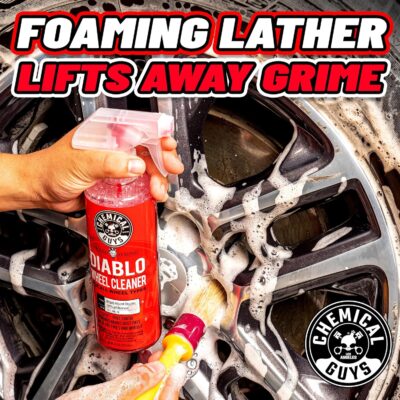 Chemical Guys Diablo Wheel Cleaner Spray - 2 Pack 16 oz Bottles, Safe on All Wheel & Rim Finishes, Sprayable Formula Removes Brake Dust, Dirt & Grime, Car Care for Trucks, SUVs, Motorcycles & RVs - Image 7