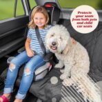 Lusso Gear Dog Car Seat Cover - Waterproof Non-Slip Car Back Seat Protector - Rear Car Seat Cover for Dogs - Universal Fit for Sedans Trucks SUVs - Scratchproof Backseat Car Cover - Machine Washable - Image 3