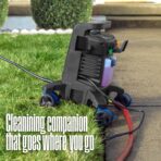 Westinghouse ePX3500 Electric Pressure Washer, 2500 Max PSI 1.76 Max GPM with Anti-Tipping Technology, Onboard Soap Tank, Pro-Style Steel Wand, 5-Nozzle Set, for Cars/Fences/Driveways/Home/Patios - Image 3