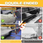 M MINGLE Mini Foam Cannon for Pressure Washer, Magnetic Foam Cannon with Dual Connector, Undiluted Foam Blaster with 5 Nozzle Tips, 1/4 Inch Quick Connect - Image 4