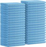 Avalon Towels Microfiber Cleaning Cloths (Value Pack of 36) - Size 16 x 16 Inches, Highly Absorbent Cleaning Rags, Lint Free, Reusable and Washable, Microfiber Towels for Cars
