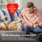 Bissell CleanView Swivel Vacuum with Triple Action Brush Roll, Swivel Steering, Extension Wand, Easy-Empty Dirt Tank, Multi-Cyclonic Suction System - Image 8