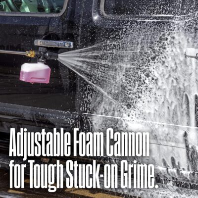 Westinghouse ePX3100v Electric Pressure Washer, 2100 Max PSI 1.76 Max GPM, Built-in Carry Handle, Detachable Foam Cannon, Pro-Style Steel Wand, 3-Nozzle Set, for Cars/Fences/Driveways/Home/Patios - Image 3