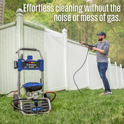 Westinghouse WPX3200e Electric Pressure Washer, 3200 Max PSI and 1.76 Max GPM, Induction Motor, Onboard Soap Tank, Spray Gun and Wand, 5 Nozzle Set, for Cars/Fences/Driveways/Homes/Patios/Furniture - Image 7