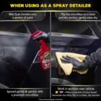 Meguiar's Quik Detailer, Mist & Wipe Car Detailing Spray, Clear Light Contaminants and Boost Shine with a Quick Detailer Spray that Keeps Paint and Wax Looking Like New, 32 oz - Image 5