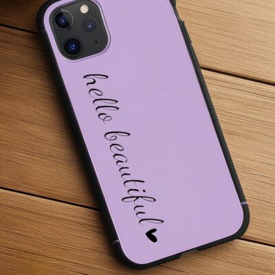 4 x Hello Beautiful Rearview Mirror Decal,Car Decal For Women,Rear View Mirror Sticker,Car Window Decal,Vanity Mirror Decal,Affirmation Sticker,Water Bottle Sticker,Car Mirror Sticker,Tumblers Sticker - Image 3