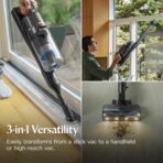 Bissell PowerClean FurGuard 280W Self-Standing Cordless Vacuum w/Self-Cleaning Brush Roll, Strong Suction, Removeable Battery, Wall Mount, Upholstery Tool & Bright Headlights - Image 5