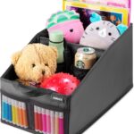 Masirs Back Seat Car Organizer, Neatly Organize Items While Traveling, Folds Flat for Easy Trunk Storage