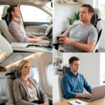 Goodyear Car Neck Pillow, Soft Memory Foam Headrest Pillow for Driving, Ergonomic Car Seat Headrest Cushion with Adjustable Strap, Breathable & Removable Cover, Neck Pain Relief, Black - Image 3