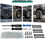 TT-M26 Tubeless Tire Repair Kits, 26pcs Compact Tire Puncture Repair Kit, Tire Repair Tools and Tire Repair Plugs for Cars Motorcycles… - Image 5