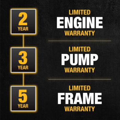 DeWalt 3300 PSI Gas Pressure Washer, 5 Nozzles, Spray Gun, Wand, 25-ft. Hose, DXPW3300-S, 49-State - Image 7