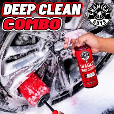 Chemical Guys Diablo Wheel Cleaner Spray - 2 Pack 16 oz Bottles, Safe on All Wheel & Rim Finishes, Sprayable Formula Removes Brake Dust, Dirt & Grime, Car Care for Trucks, SUVs, Motorcycles & RVs - Image 5