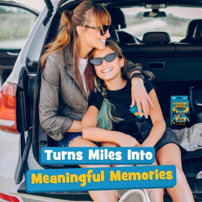WELL BALANCED Bonding Miles – Road Trip Conversation Card Game for Kids, Teens & Adults, Car Game, Travel Essentials - Image 2