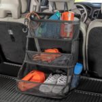 High Road CarCubby Car Storage Organizer - SUV Trunk Organizer, Passenger Seat Organizer or Back Seat Storage With 3 Easy-View Mesh Bins