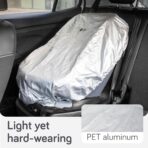 Baby Uma Infant Car Seat Cover Baby - UV Shielding & Heat Blocking Universal Sun Shade for Baby Car Seat, Reflective & Foldable PET Aluminium Cover - Image 5