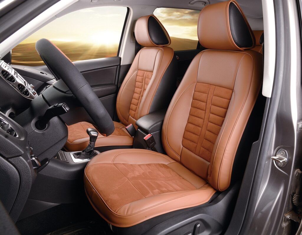 Illustration of Essential Car Interior Accessories for a More Comfortable Ride
