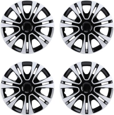 4 Pcs Car Wheel Hub Cap, Hub Caps 14 Inch Hubcaps Set Stylish Hubcap Wheel Covers Universal for Cars Truck SUV - Image 2