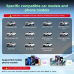 LAMTTO 3-in-1 Magic Video Box for Streaming Netflix/YouTube/TikTok, Wireless Carplay Adapter Dongle with USB Drive for OEM Wired Apple Car Play and Android Auto Cars - Image 8