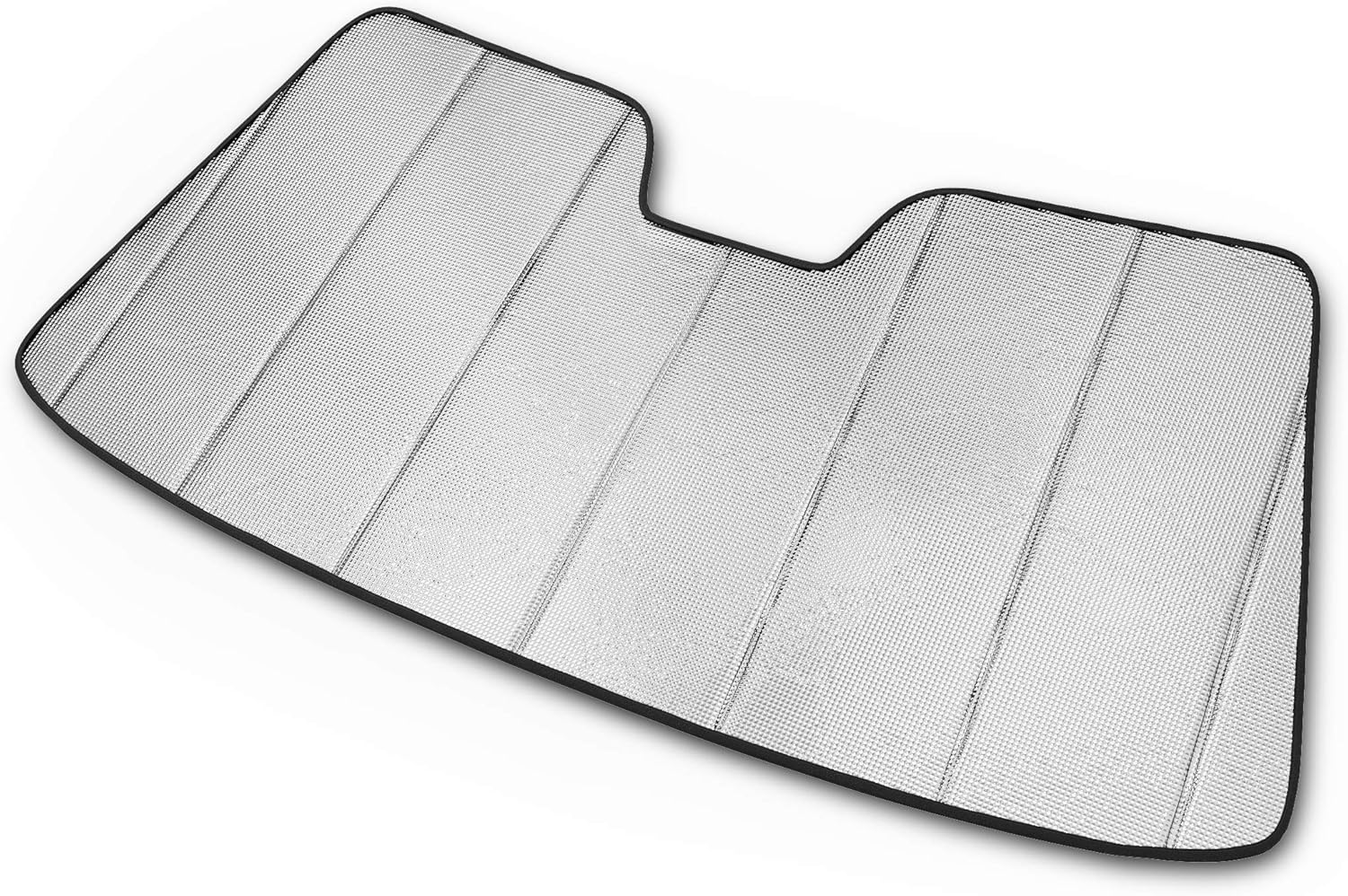 1775128857_91S-QqOiE-L._AC_SL1500_.jpg Autotech Park Foldable Sunshade Compatible with 2019-2026 Chevrolet Silverado, Custom-fit Windshield Sun Shade - Image 1