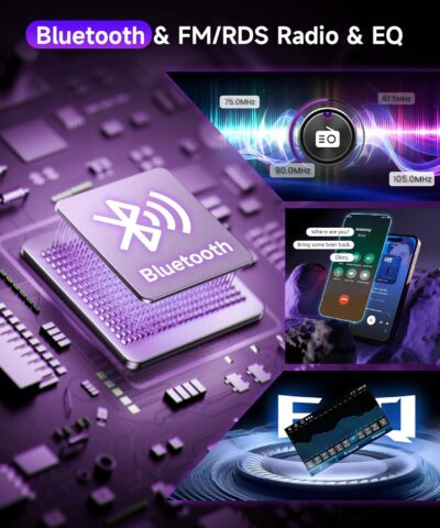 8 Core 6G+128G Car Radio for Suzuki Swift 2011-2017 Rimoody Android Car Stereo Carplay Android Auto DSP 9 Inch Touchscreen Bluetooth FM RDS GPS WiFi Mirror Link Backup Camera - Image 4