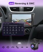 8 Core 6G+128G Car Radio for Suzuki Swift 2011-2017 Rimoody Android Car Stereo Carplay Android Auto DSP 9 Inch Touchscreen Bluetooth FM RDS GPS WiFi Mirror Link Backup Camera - Image 5