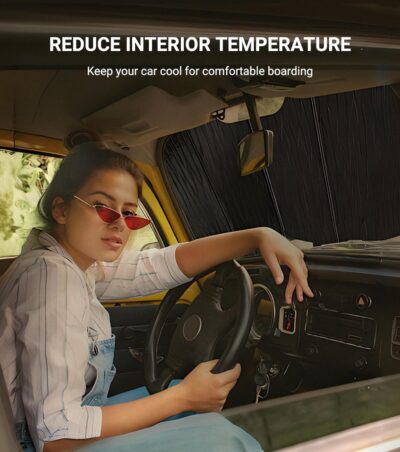 Windshield Sun Shade for Lexus RX350/RX450h 2016-2022, RX350L/RX450hL 2018-2022 - AstraGuard - Image 4