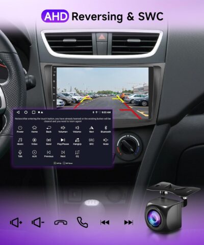 4G+64G Car Radio for Suzuki Swift 2011-2017, Rimoody Android Car Stereo Carplay Android Auto EQ 9 Inch Touchscreen Bluetooth FM RDS GPS WiFi Mirror Link Backup Camera - Image 5
