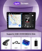 4G+64G Car Radio for Suzuki Swift 2011-2017, Rimoody Android Car Stereo Carplay Android Auto EQ 9 Inch Touchscreen Bluetooth FM RDS GPS WiFi Mirror Link Backup Camera - Image 6