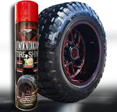 Black Diamond Tire Shine Spray - Extreme Gloss, Long Lasting, No Sling, Wet Look - 14 oz (Pack of 3) - Image 3