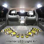 LED Interior Light Kit Replacement for NISSAN Maxima 2016 2017 2018 2019 2020 - Image 3