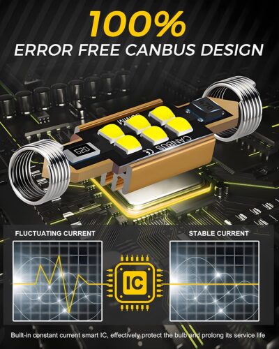 LED Interior Light Kit Replacement for NISSAN Maxima 2016 2017 2018 2019 2020 - Image 4