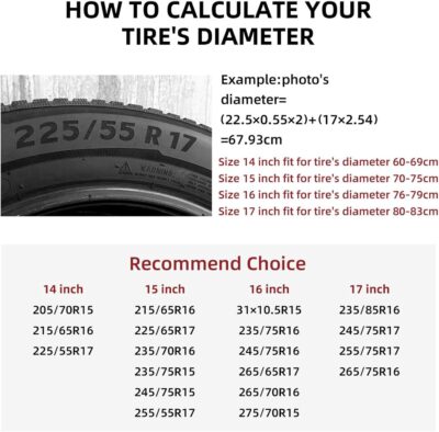 Spare Tire Cover I Go Where I'm Towed Weatherproof Universal Wheel Protectors for RV Travel Trailer Camper 14in - Image 3