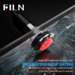 2PCS 12mm (1/2") Yellow LED indicator Light Waterproof Metal Signal Lamp 5V 12V 24V IP67 Pilot Dash Head for Car Industrial equipment Light (12v-Brass Nickel Yellow 2PCS) - Image 3