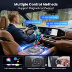 Wireless CarPlay/Android Auto Adapter with Netflix & YouTube, Upgraded Car Play Wireless Adapter for iPhone 8+& Android 11.0+, Plug & Play Dongle for Car, Smart AI Box Only for Cars with Wired CarPlay - Image 3