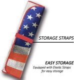 Big Ant Car Sun Shade, Windshield Sun Shade American Flag Sunshades Keep Vehicle Cool Best UV Ray Visor Protector Prevent Your Car from Sun Heat & Glare(Size: 63"X 28.5") - Image 7