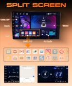 4G+64G Rimoody Android 15 Car Radio Wireless Carplay for Mitsubishi Lancer 2008-2017, 10.1 Inch Car Stereo Android Auto GPS Navigation 5G-WiFi EQ Touch Screen Bluetooth 5.0 SWC Backup Camera - Image 7