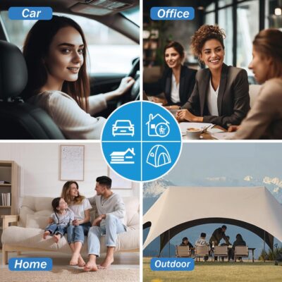 Lumbar Support Pillow,Back Pain Relief Cushion,fits tightly around the waist,Memory Foam,Skin-friendly Suede Fabric,fit Car Drive,Office chair,Rest seat,Improve Posture,Portable,15.5''Lx 8.7''H - Image 7