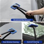 Qydipclin 41Pcs Car Detailing Kit, Car Detailing Brush Set, Car Wash Cleaning Kit, Car Detailing Brushes, Professional Car Care Kit for Interior Exterior Wheels, Blue - Image 8