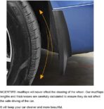 Car Mudguard Fender Mud Flaps Splash Guards Compatible with Mazda 3 Sedan 4dr 2019 2020 2021 2022 2023 2024 - Image 7