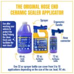64 Oz Professional Ceramic Sealer Refill for Hose-End Sealer Applicator – Long-Lasting Hydrophobic Ceramic Coating for Cars, Boats and RVs - Image 2