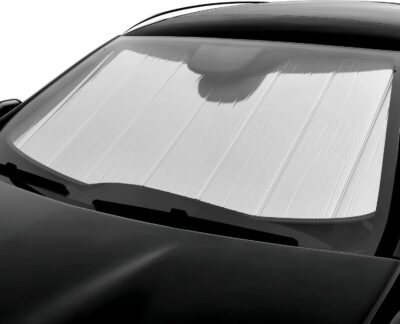 Autotech Park Foldable Sunshade Compatible with 2020-2026 BMW X6 SUV, Sunshade with Metal Reinforced Structure, Maintain Cool Interior and Save Space - Image 5