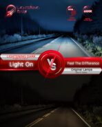 H11 Light Bulb, H8 H9 H11 Fog Bulbs 6500K Xenon White Extremely Bright Wireless Fanless (Pack of 2) - Image 5