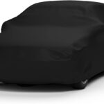 Car Covers Scratch Resistant Indoor Car Cover with Warranty Compatible with Cadillac 2015-2019 CTS-V - Black Satin Ultra Soft Material Car Cover Car Accessories