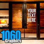 Personalized Custom Vinyl Lettering (Any Size & Color) Car Decals, Window Stickers, Truck Letters, Door Numbers, Website, Company Logo, Business Storefront Graphic - Image 11