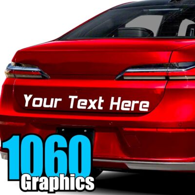 Personalized Custom Vinyl Lettering (Any Size & Color) Car Decals, Window Stickers, Truck Letters, Door Numbers, Website, Company Logo, Business Storefront Graphic - Image 21