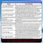 Full Enclosed Car Covers Universal Fit Dodge Challenger/Charger,Camaro,Camry,Accord,Altima,Lexus ES,Chrysler 300,Sonata,K5/Stinger,Malibu,Legacy,Passat Sedans/Coupes/Cabrio Lenghth 189"-200" - Image 5