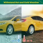 YHTAUTO Mud Flaps Splash Guards Replacement for Honda Civic 2012 2013 2014 2015 Sedan, Mudguards Mudflaps Accessories for Cars Wheel Protector with Hardware Kit, Front & Rear 4Pcs Set - Image 8