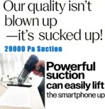 Airpollo® Car Vacuum Portable Cordless Handheld Cleaner Aspiradora para Carro, 4 in 1 with LED Screen V2 Portable 29000 Pa Suction Air Blower, Rechargeable High Power for Home, Long Lasting Battery - Image 6