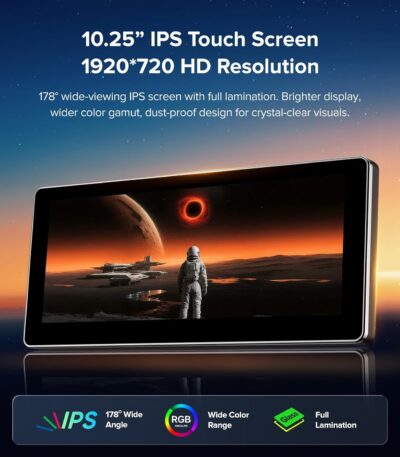 10.25" Linux Car Stereo for Audi A4 B8 S4 A5 S5 RS5 (2009-2016) Audi Multimedia MMI System - Wireless CarPlay Android Auto Head Unit, 1920x720 IPS Touch Screen, Retains Factory Knob Control - Image 6