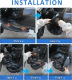 Windshield Sun Shade for Toyota 4Runner 2010-2025 Accessories, Car Front Window Sun Visor & Heat Shield | 240T Sunshade Protection Blocks UV Rays Keep Your Car Cooler - Image 5